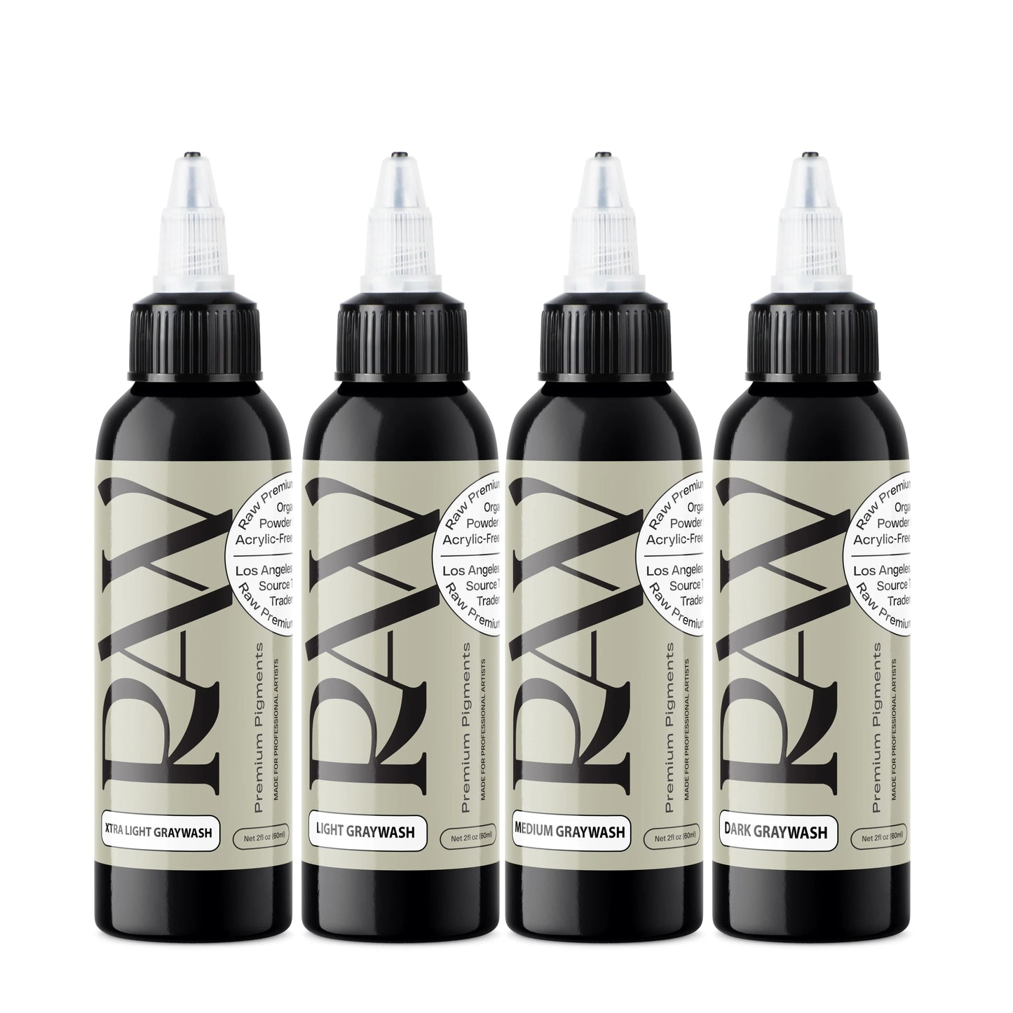 Raw Pigments - Gray Wash Set