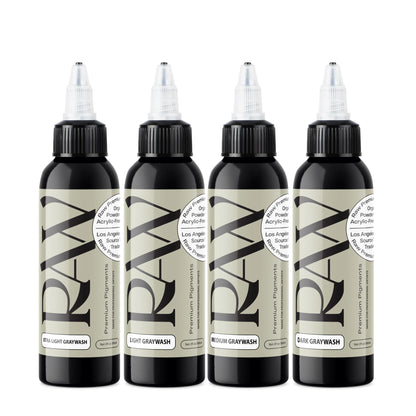 Raw Pigments - Gray Wash Set