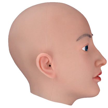 Realistic Female Full-Head Silicone Face Mask