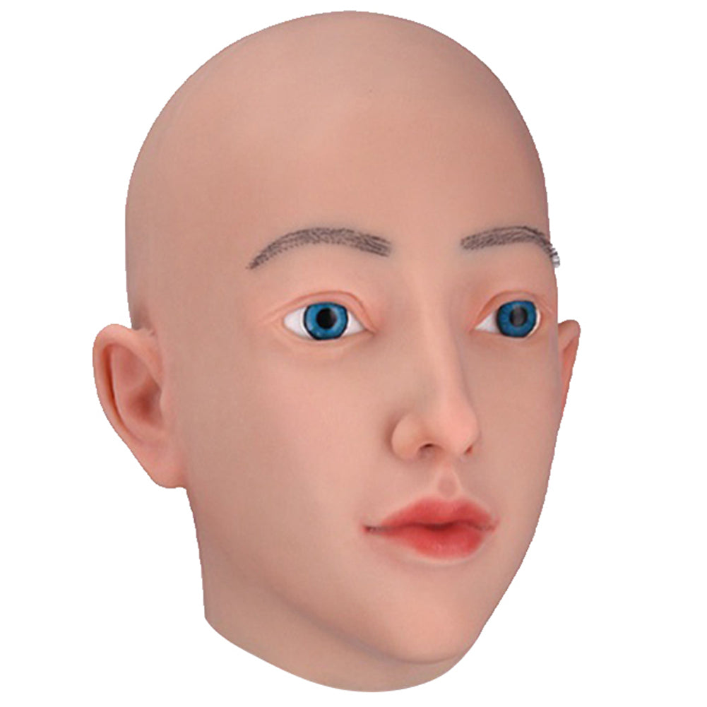 Realistic Female Full-Head Silicone Face Mask