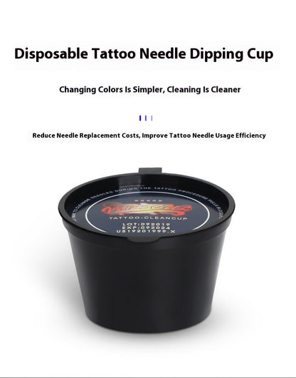 Tattoo Rinse Cups for Needle & Tip Cleaning – 18pcs/Box, Disposable Ink Wash Cups