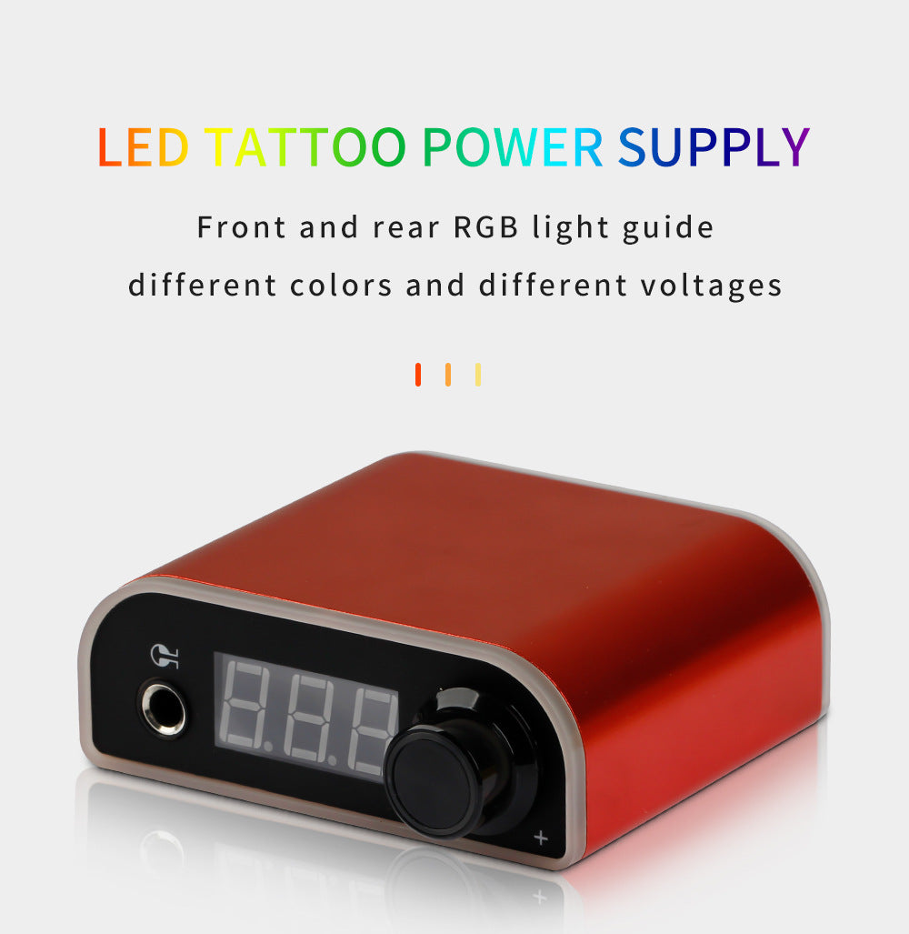 Aurora LCD Tattoo Power Supply – Digital Display Power Unit for Tattoo and Motor Machines