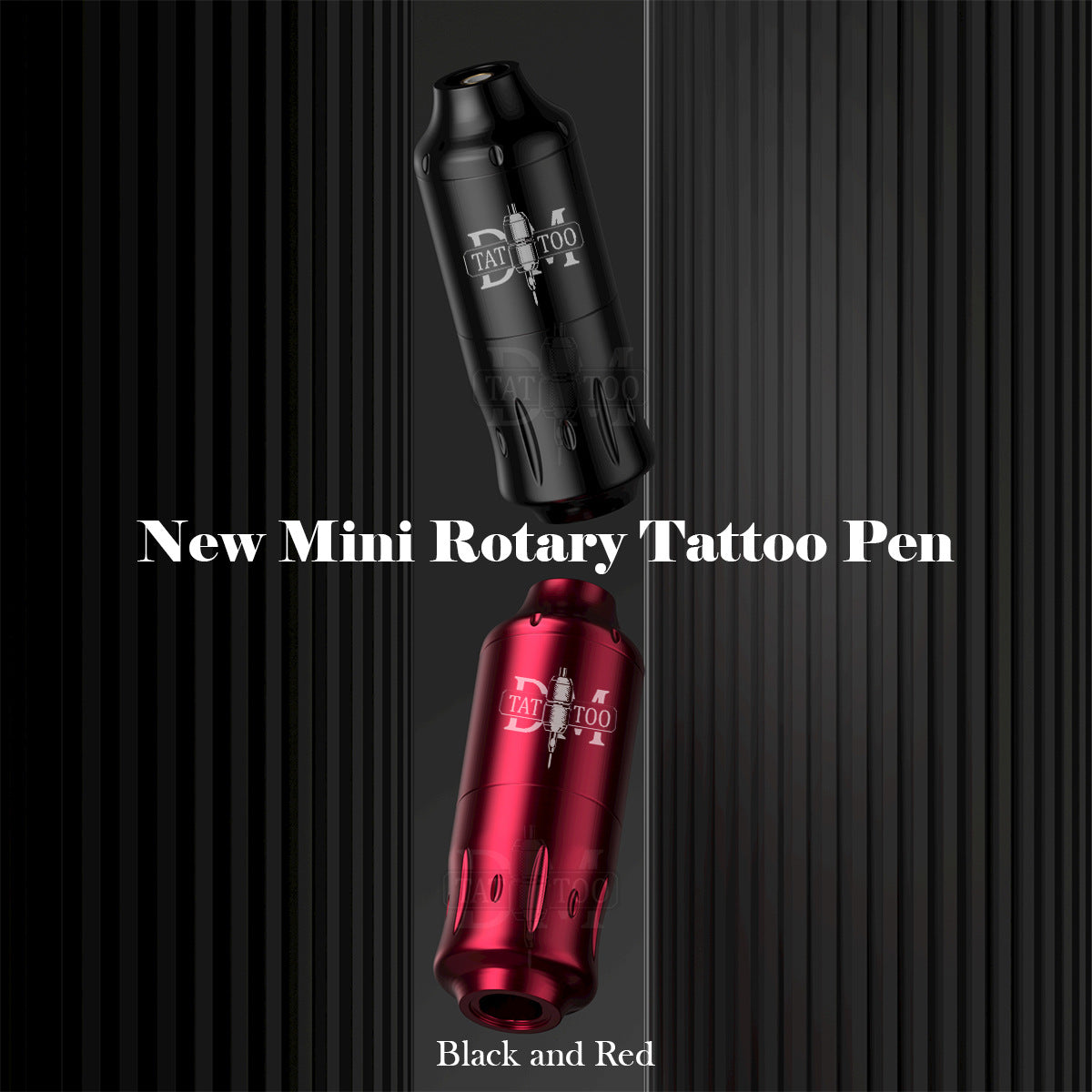 New Wireless Short Tattoo Pen – Rotary Machine for Lining & Shading, All-in-One Design