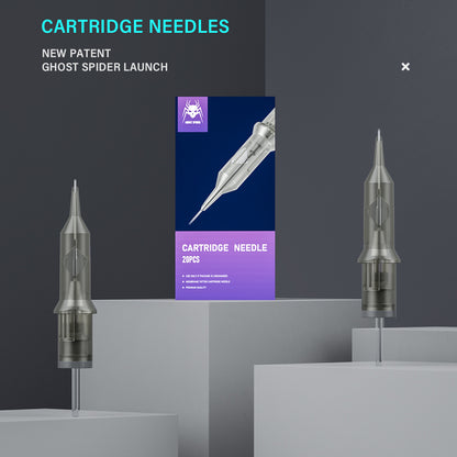 GHOST SPIDER Disposable Cheyenne-Compatible Tattoo Cartridge Needles – Box of 20
