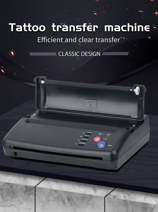 Mini Tattoo Transfer Machine – Thermal Copier with 1-Year Warranty