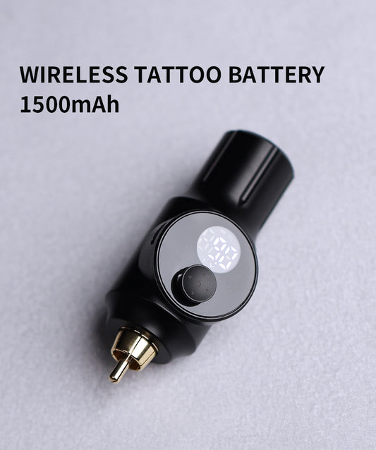 Batería inalámbrica para tatuar – Fuente de alimentación portátil para máquinas de tatuar tipo pluma