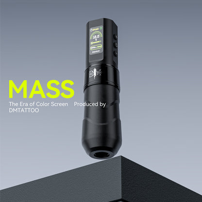 MASS Wireless Tattoo Pen with Color Display – 1500mAh Battery Tattoo Machine