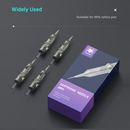 GHOST SPIDER Disposable Cheyenne-Compatible Tattoo Cartridge Needles – Box of 20