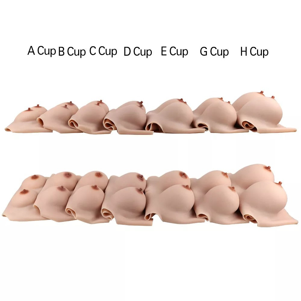 Elaris Curve breastplate cup size and fit detail