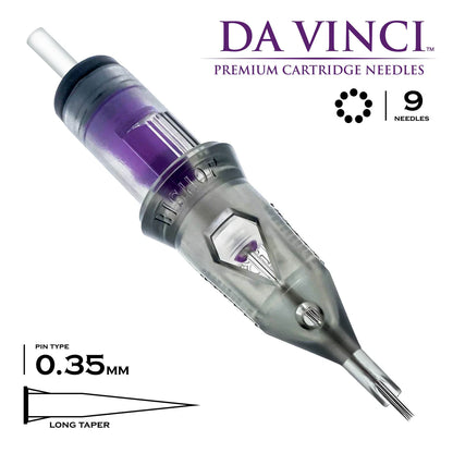 Bishop Da Vinci V2 Tattoo Cartridge Needles — Box of 20