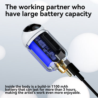Tattoo Wireless Mini Power Supply – Rechargeable Battery for Tattoo Pen & Motor Machine