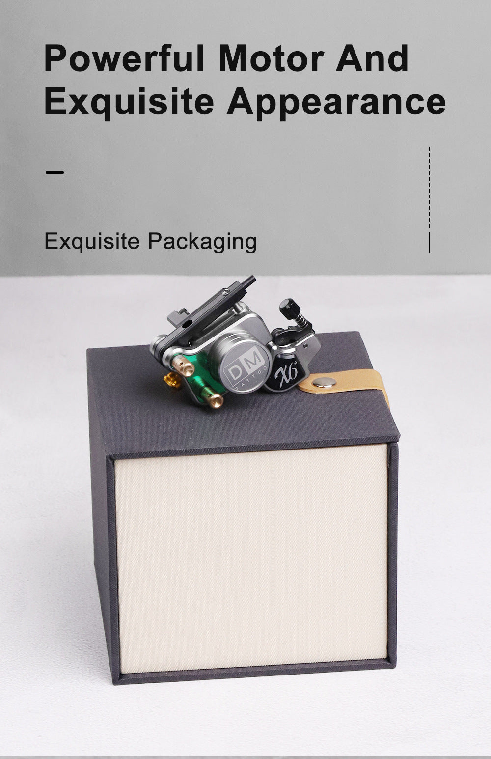 Spring Motor Tattoo Machine – All-in-One Rotary Pen for Lining & Shading