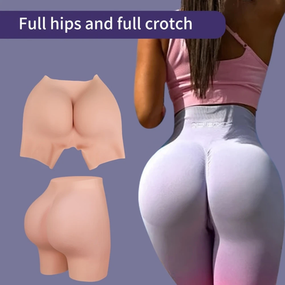 Plump-Hip Silicone Shaping Panty — M–2XL