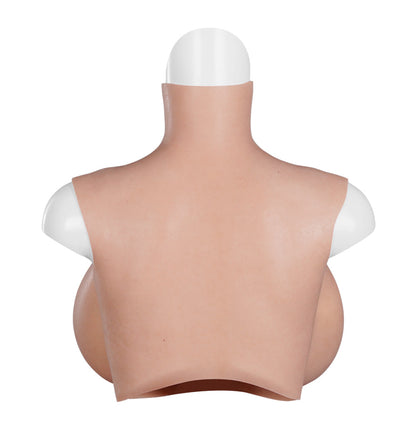 Veined Extra-Large Silicone Breastplate — S & Z Cup