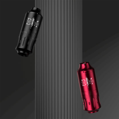 New Wireless Short Tattoo Pen – Rotary Machine for Lining & Shading, All-in-One Design