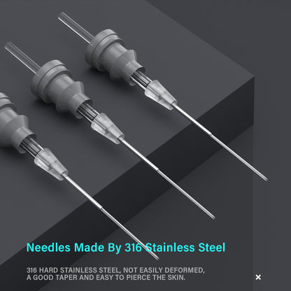 GHOST SPIDER Disposable Cheyenne-Compatible Tattoo Cartridge Needles – Box of 20