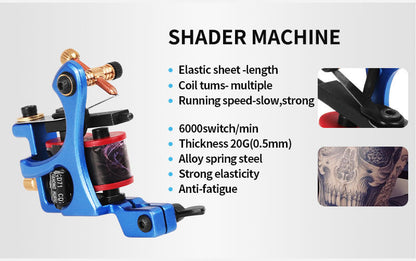 Coil Cast Tattoo Machine – Liner & Shader