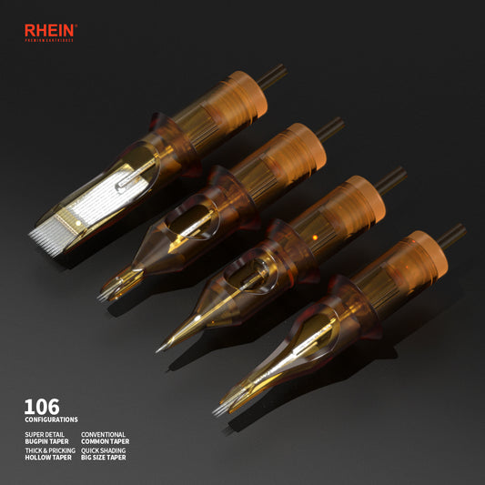 Disposable Tattoo Cartridge Needles – Cheyenne Compatible for PMU, Scalp & Tattoo (20pcs/Box)