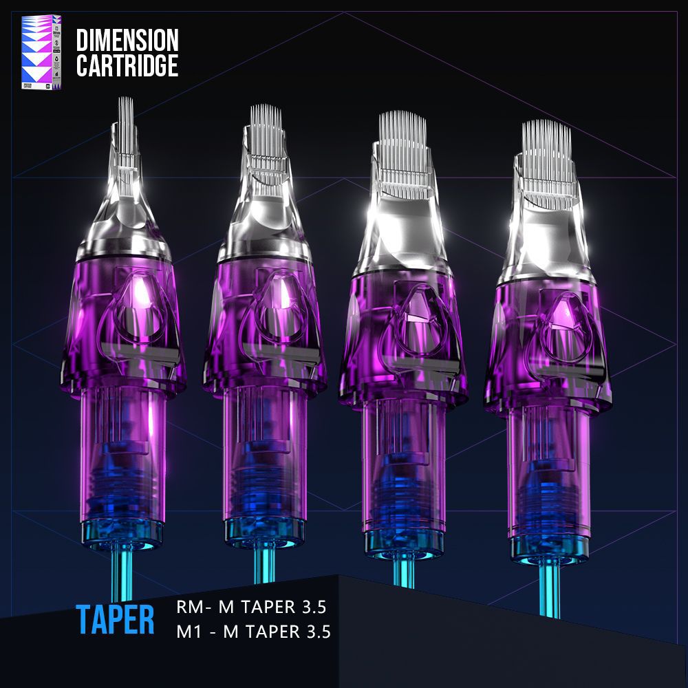 New Disposable Tattoo Cartridge Needles – Liner & Shader (20pcs Box)