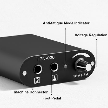 Complete Tattoo Pen Machine Kit – All-in-One Rotary Tattoo Set for Beginners