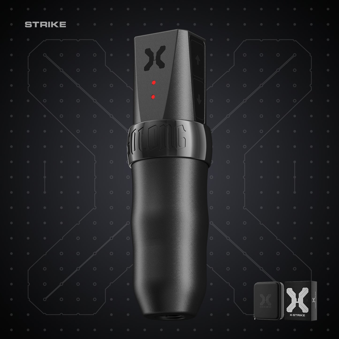 New Wireless Tattoo Pen Machine – Dual Battery Rechargeable All-in-One Tattoo Gun