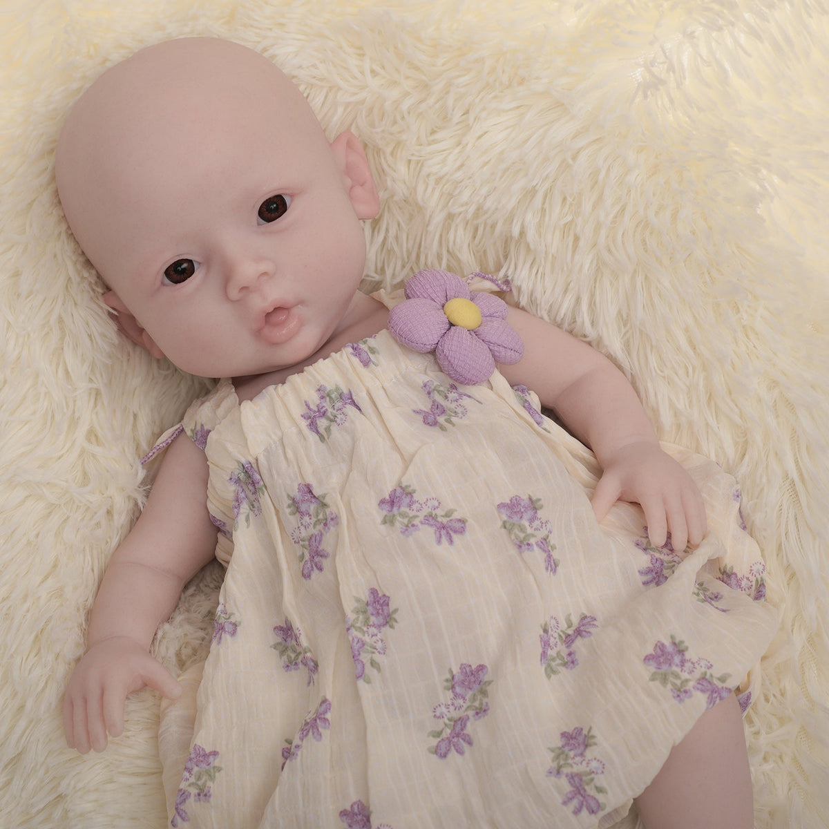 18.5-Inch Full-Body Silicone Reborn Girl Doll