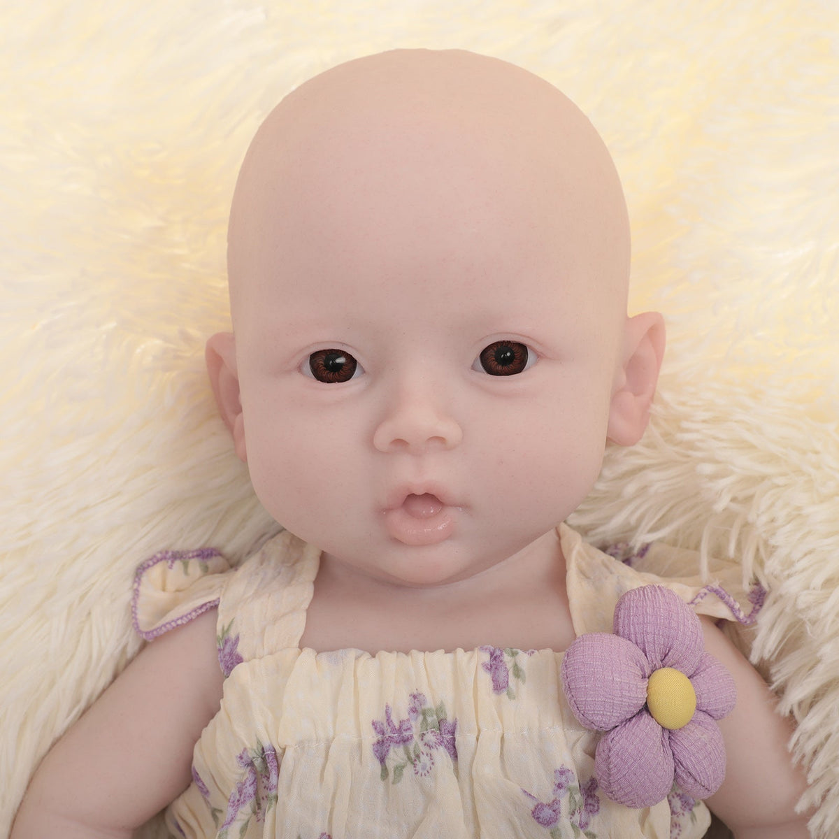 18.5-Inch Full-Body Silicone Reborn Girl Doll