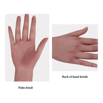 Bendable Female Silicone Hand Model for Jewellery Display