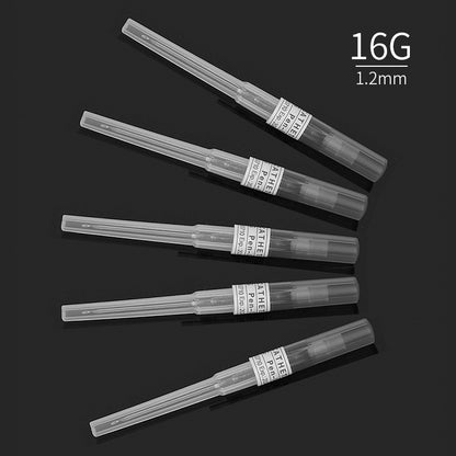 50PCS Disposable Piercing Needles with Catheter – Sterile Stainless Steel Body Piercing Tools