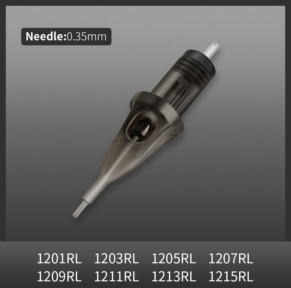 10pcs Disposable Tattoo Cartridge Needles – Short Cheyenne-Style PMU & Tattoo Needles