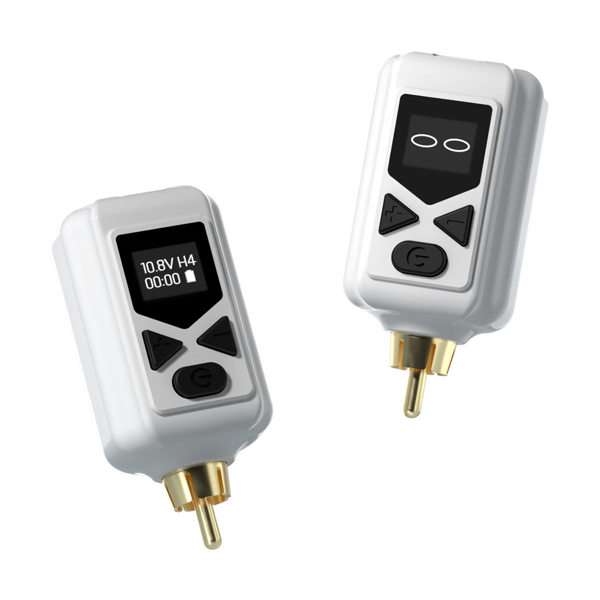 Mini Wireless Tattoo Power Supply Battery, RCA Charging Version, Compatible with Motor Tattoo Machines, Portable Power Bank