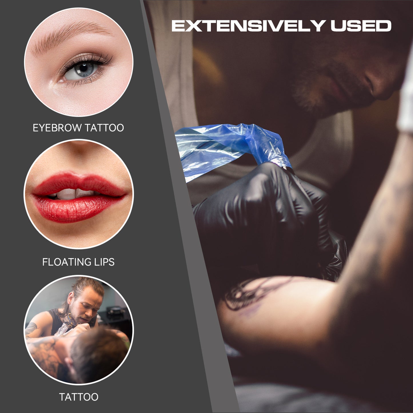 Professional One-Piece Tattoo & PMU Cartridges – Disposable Needles(20PCS/BOX)