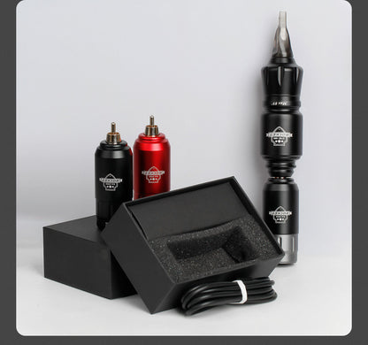 Compact Wireless Tattoo Pen Set – RCA Interface + Battery Pack