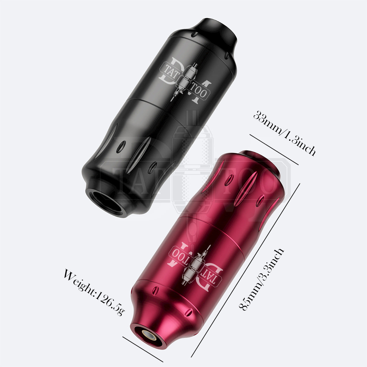 New Wireless Short Tattoo Pen – Rotary Machine for Lining & Shading, All-in-One Design