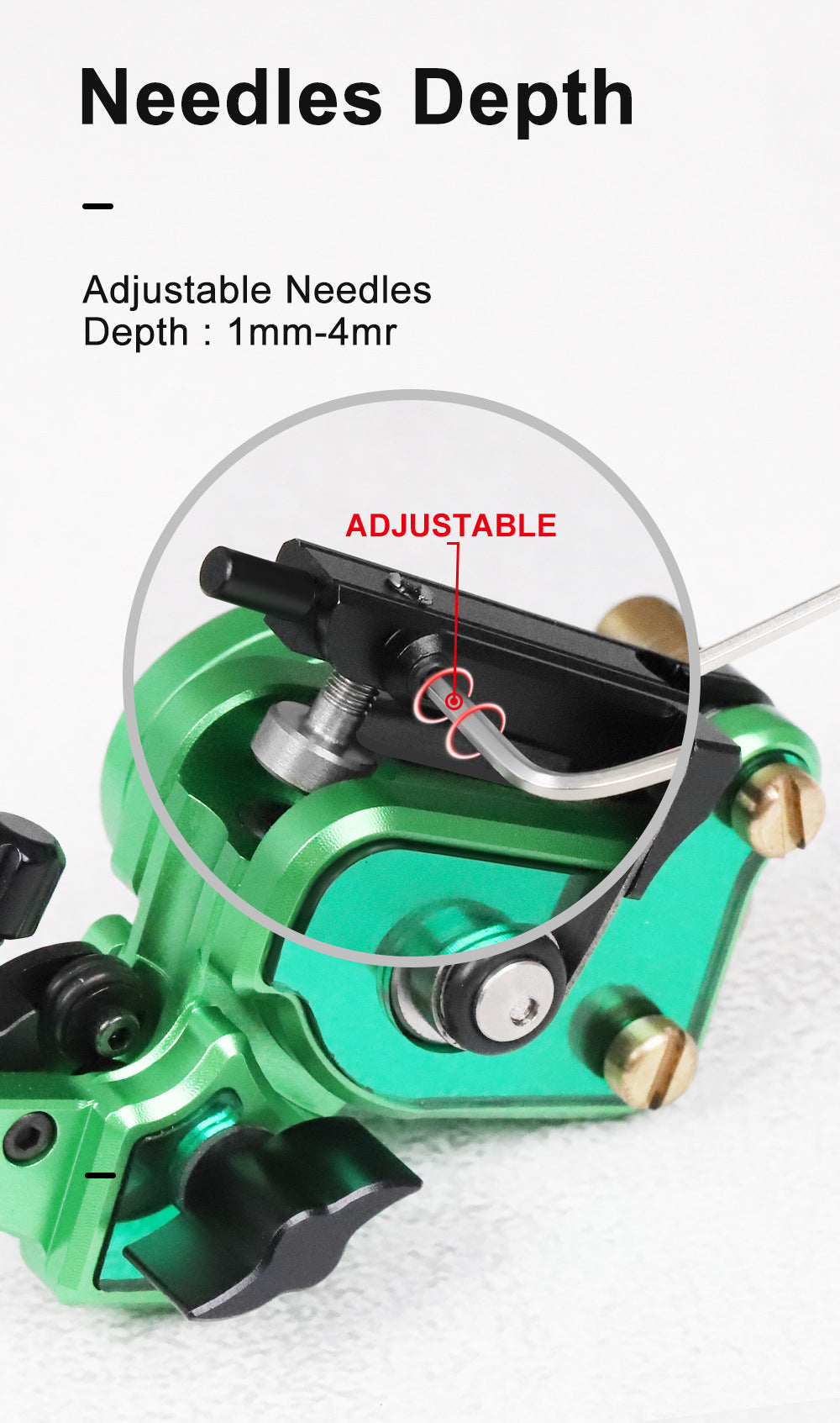 Spring Motor Tattoo Machine – All-in-One Rotary Pen for Lining & Shading