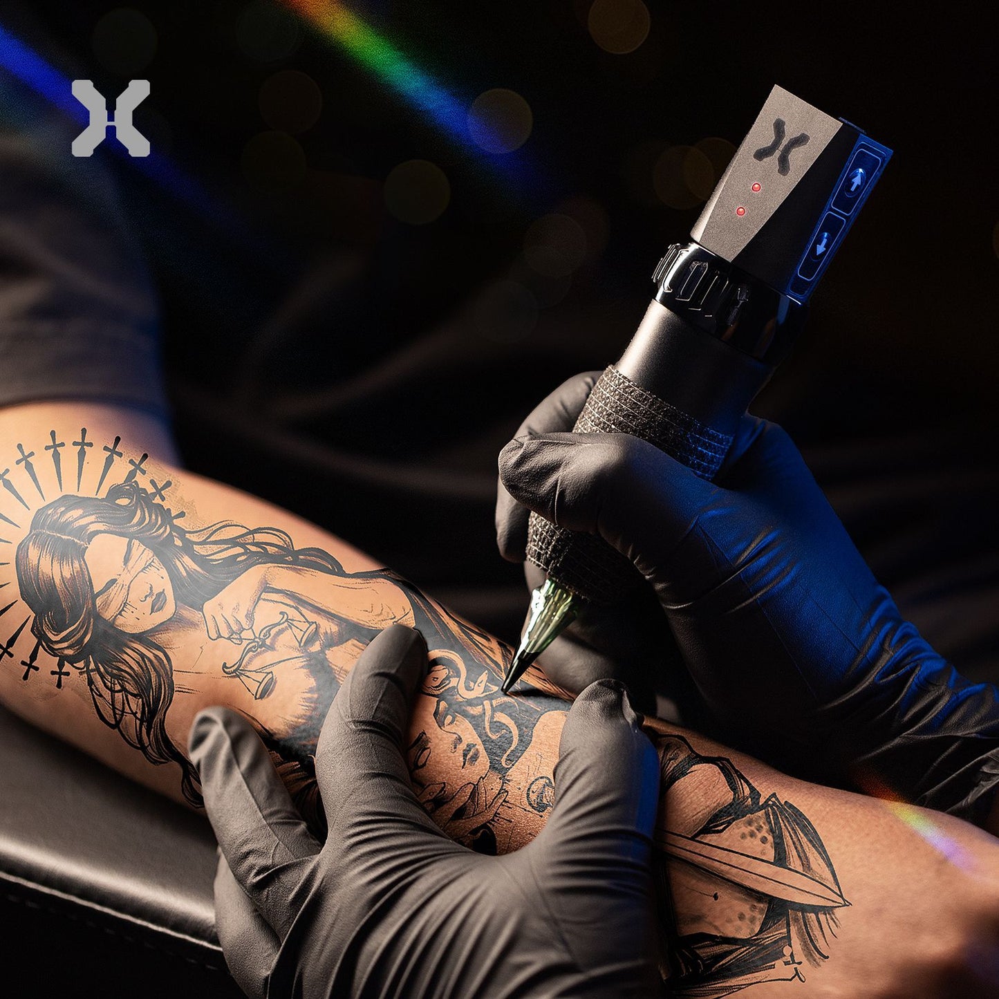 New Wireless Tattoo Pen Machine – Dual Battery Rechargeable All-in-One Tattoo Gun