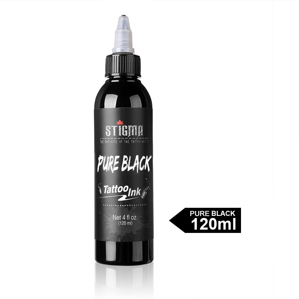 Tattoo Ink 120ml – Professional Black Tattoo Pigment for Lining & Shading