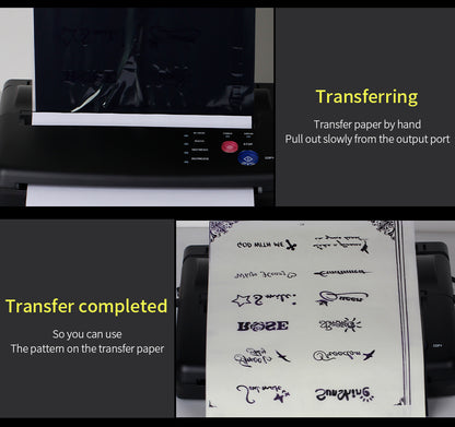 Mini Tattoo Transfer Machine – Thermal Copier with 1-Year Warranty