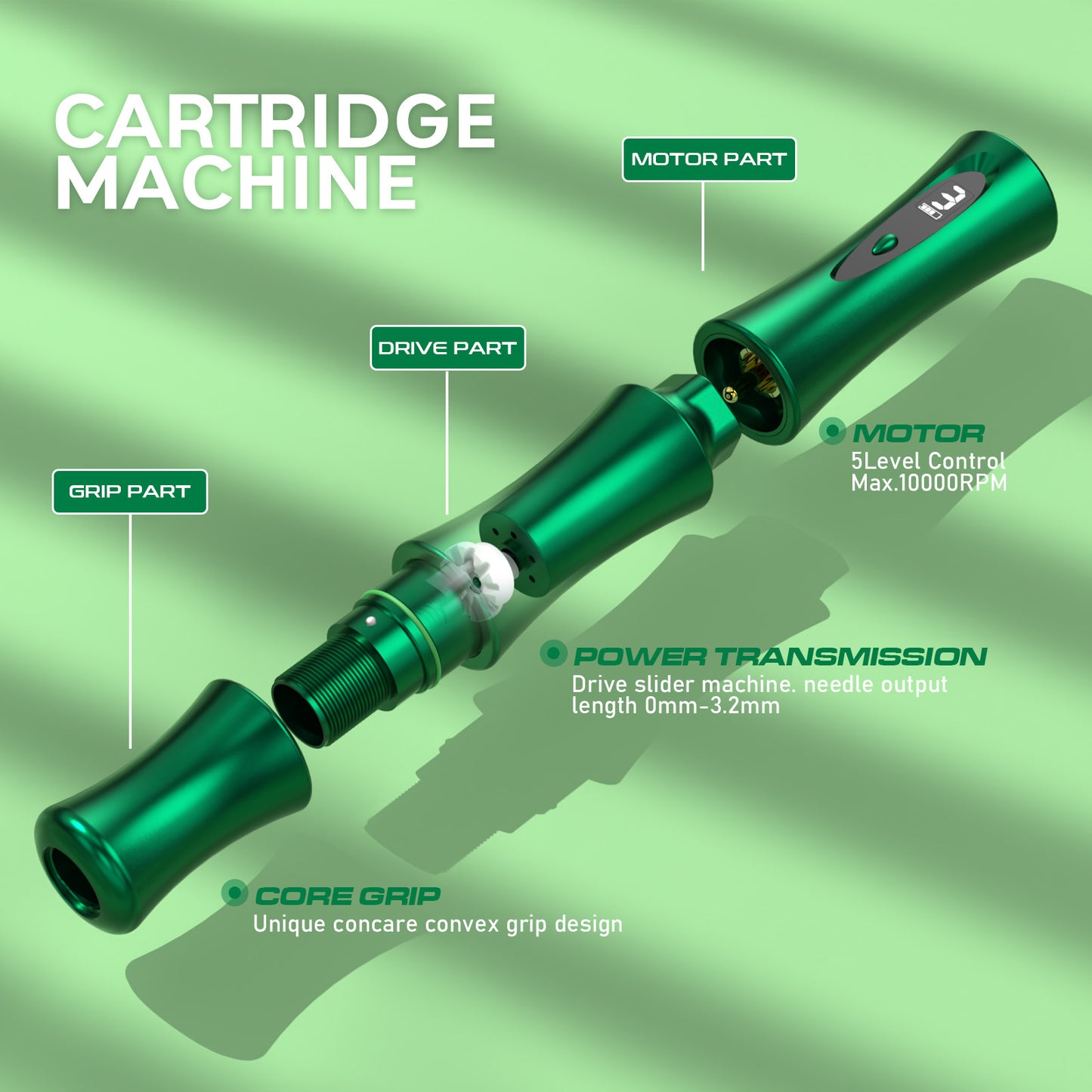 New Rechargeable Wireless PMU Machine – All-in-One Eyebrow, Lip Blush & Permanent Makeup Device