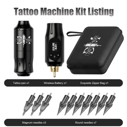 Wireless Tattoo Pen Kit – All-in-One Set