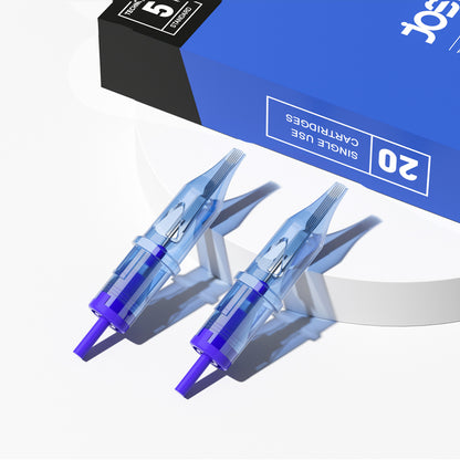 JOSI Disposable Hollow Tattoo Cartridge Needles – Cheyenne-Compatible, Box of 20