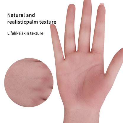 Bendable Female Silicone Hand Model for Jewellery Display