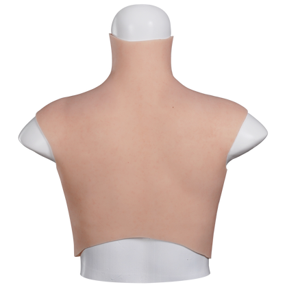 Oil-Free Silicone Breastplate with Air-Cushion Support — B–H Cup