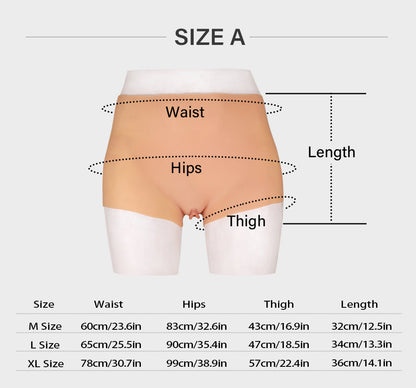 Silicone Breastplate & Anatomical Shaping Pants Set