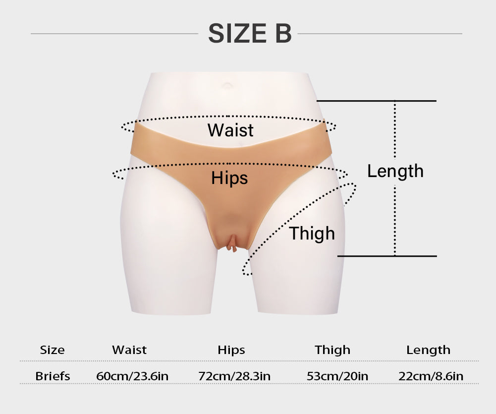 Silicone Breastplate & Anatomical Shaping Pants Set