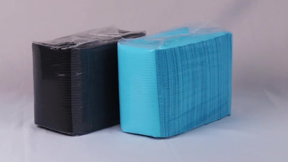 Disposable Waterproof Tattoo Table Cover – Blue & Black