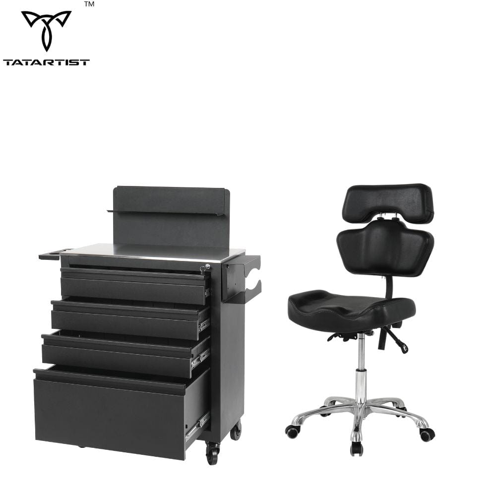 【CA】Tattoo workstation TA-WS-03 Tattoolist chairTA-AC-07 Tattoo Studio Package