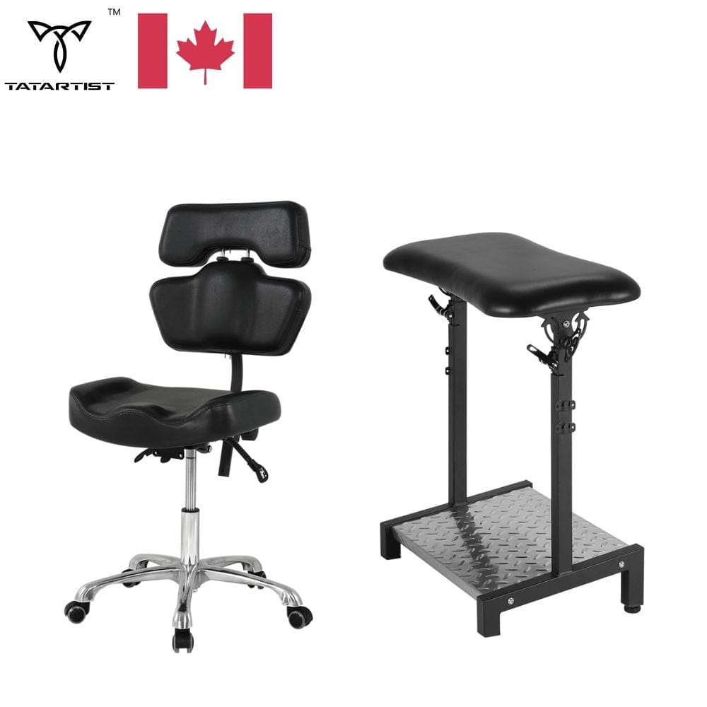 【Black Friday】$399 Tattoo Set tattoo artist chair and XL tattoo armrest