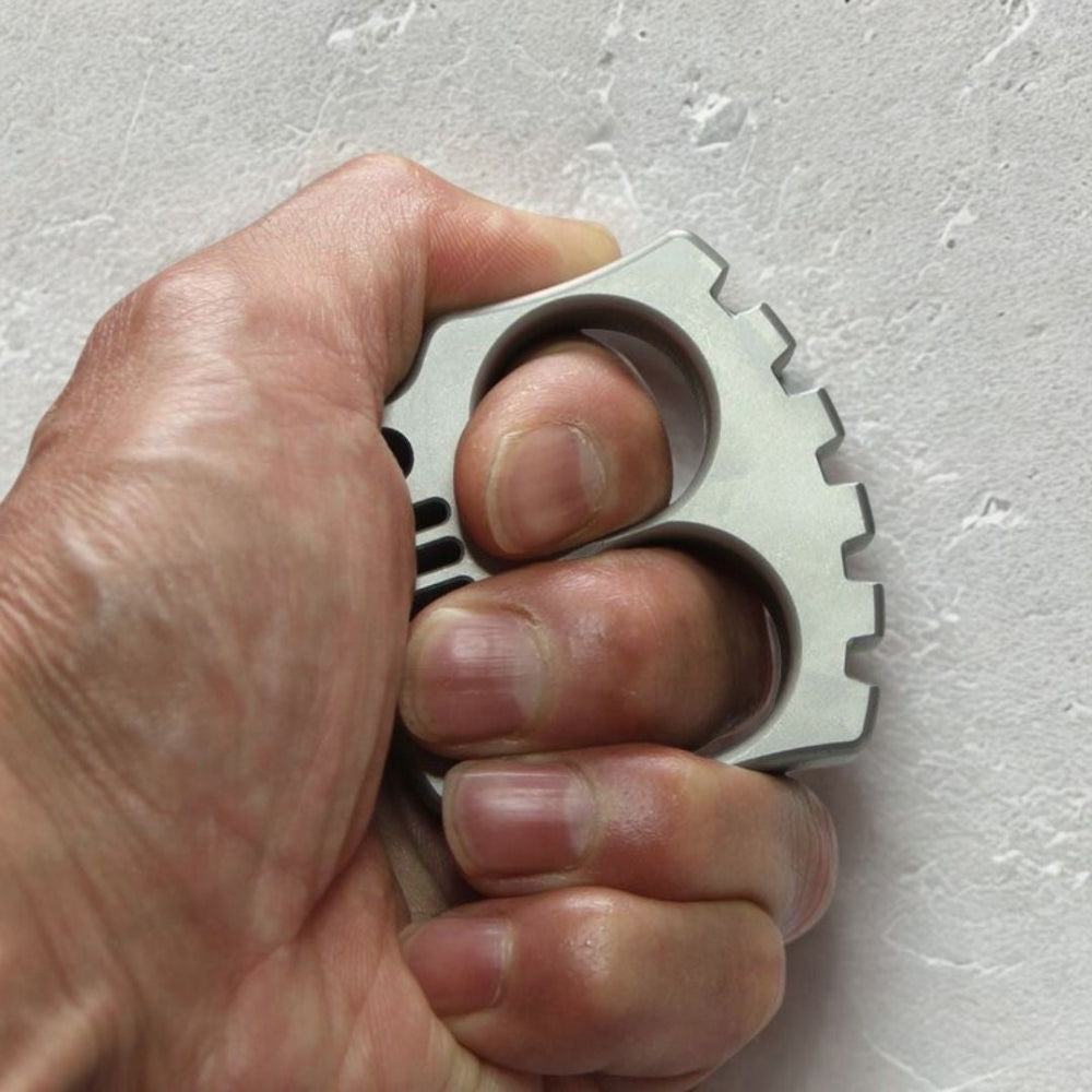 EDC Stainless Steel Knuckle Tool – CNC Machined 304 Steel