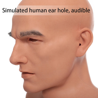 Realistic Young Male Silicone Face Mask